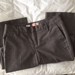 Brown tweed trousers